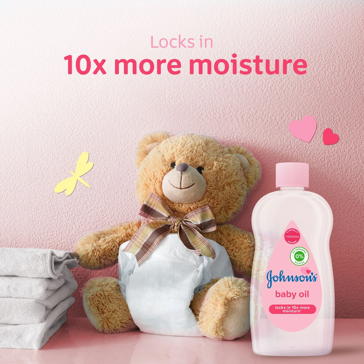 Johnson's Baby Oil 500ml (Italy) - Image 3