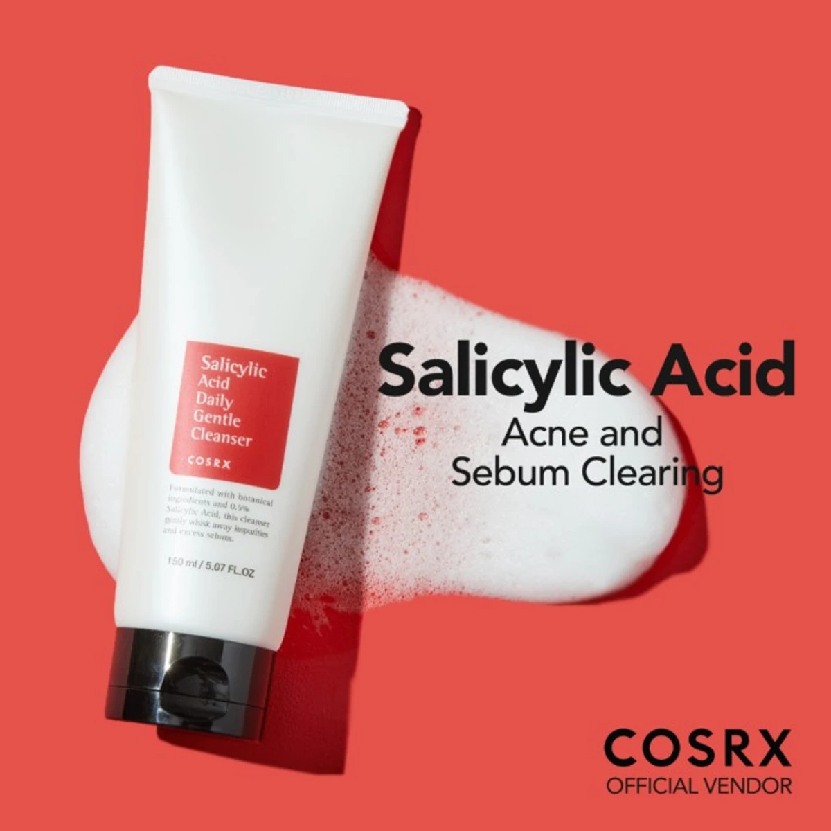 COSRX Salicylic Acid Daily Gentle Cleanser