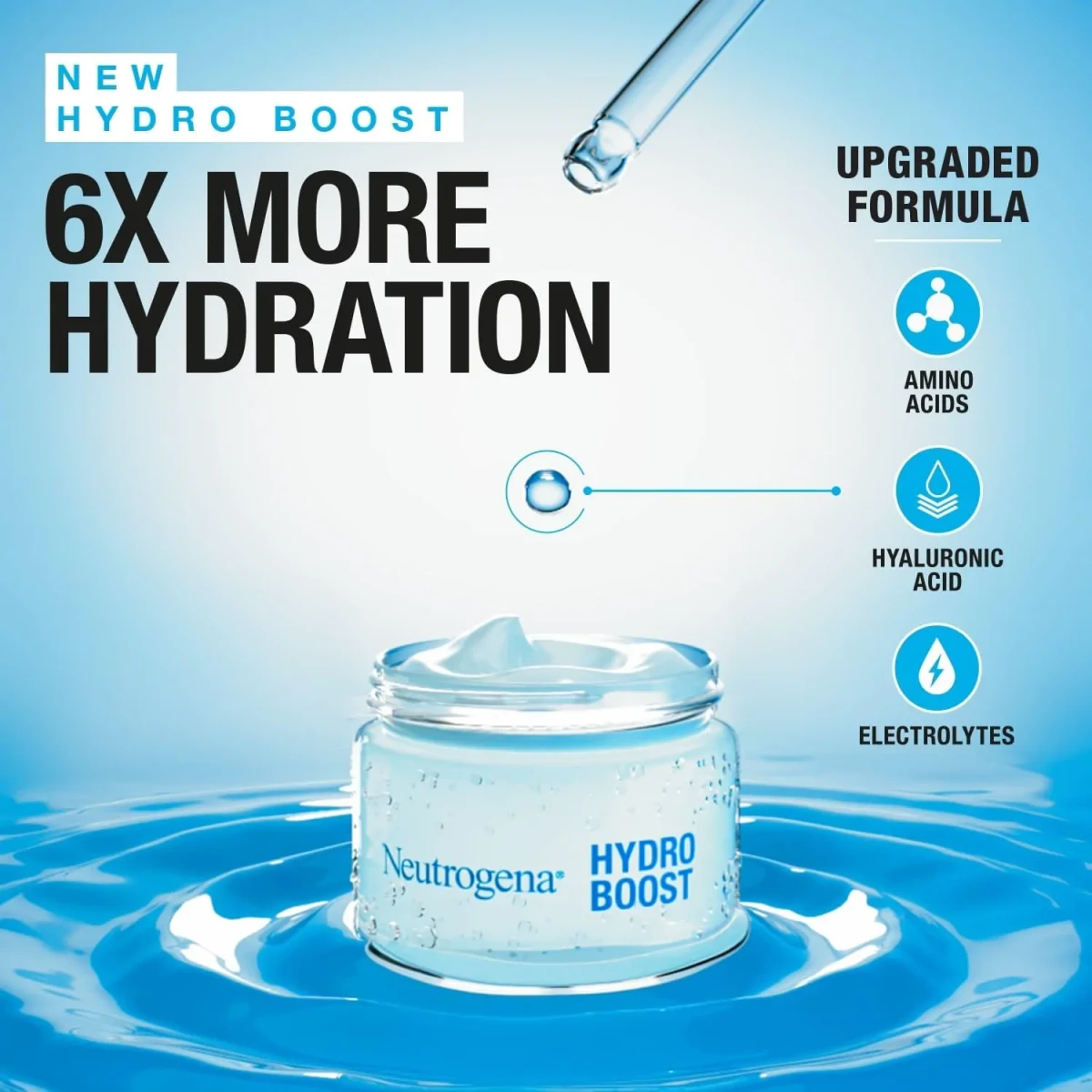 Neutrogena® Hydro Boost Water Gel with Hyaluronic Acid-50ml - Image 6