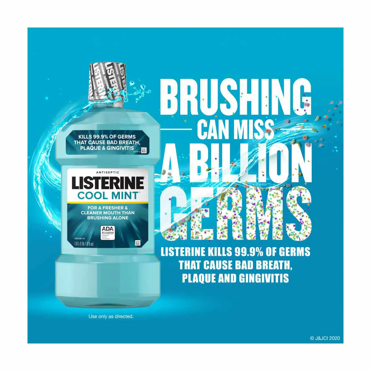 Listerine Mouthwash Cool Mint (750 MlL+250 ML) Thailand - Image 5