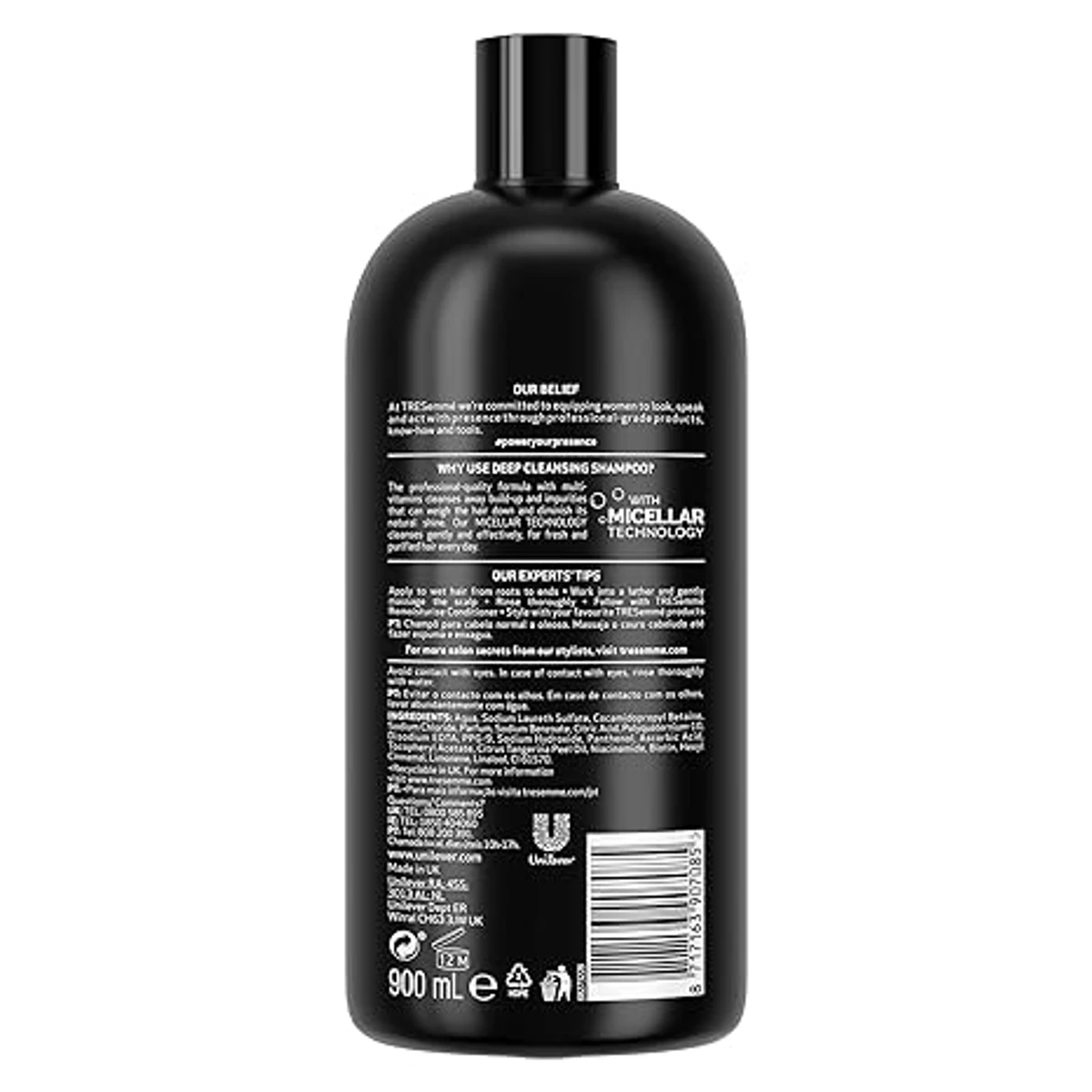 TRESemmé Replenish & Cleanse Shampoo with vitamin C, Fresh,(900ml,) - Image 3