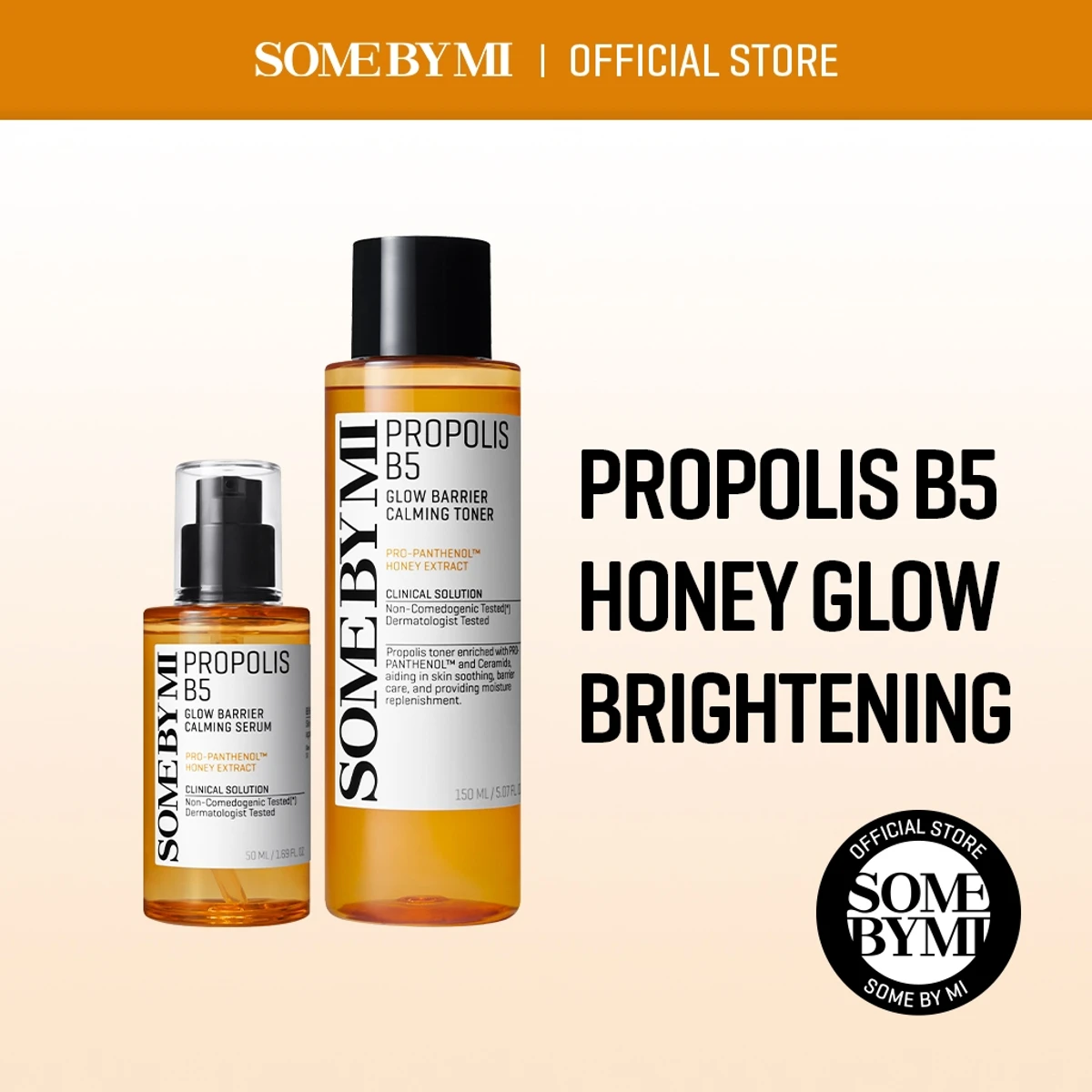 Some by mi propolis B5 Glow Barrier Calming Serum-(150ml/50ml) - Image 4