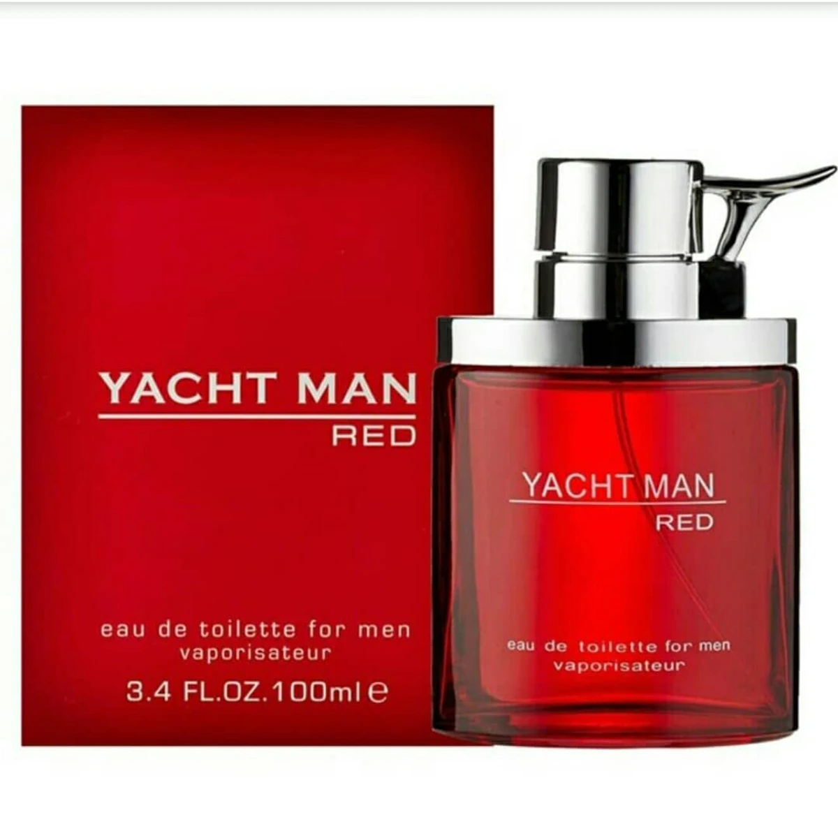 Yacht Man Red EDP Perfume for Men-(100ml)