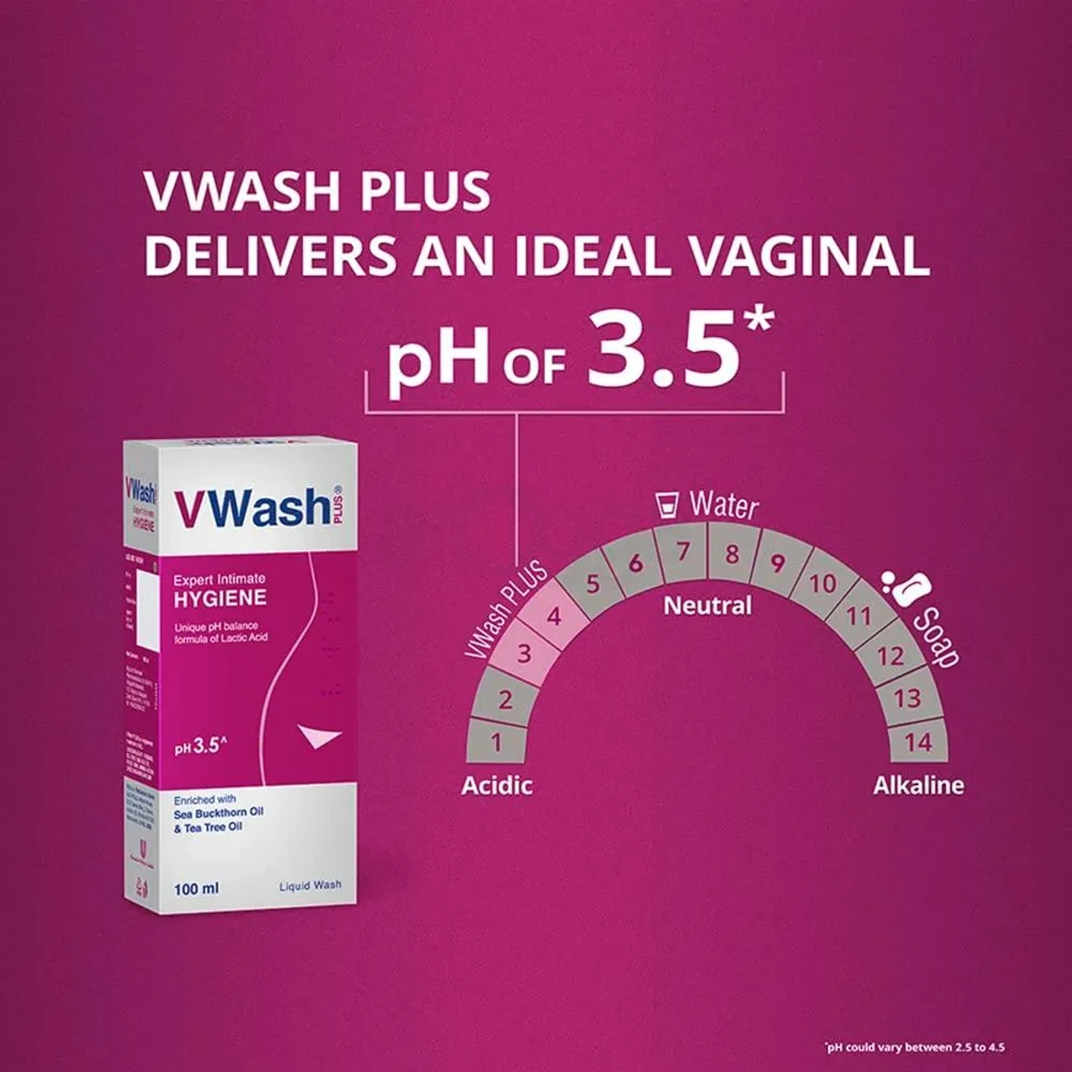 VWash Plus Expert Intimate Hygiene (100ml)