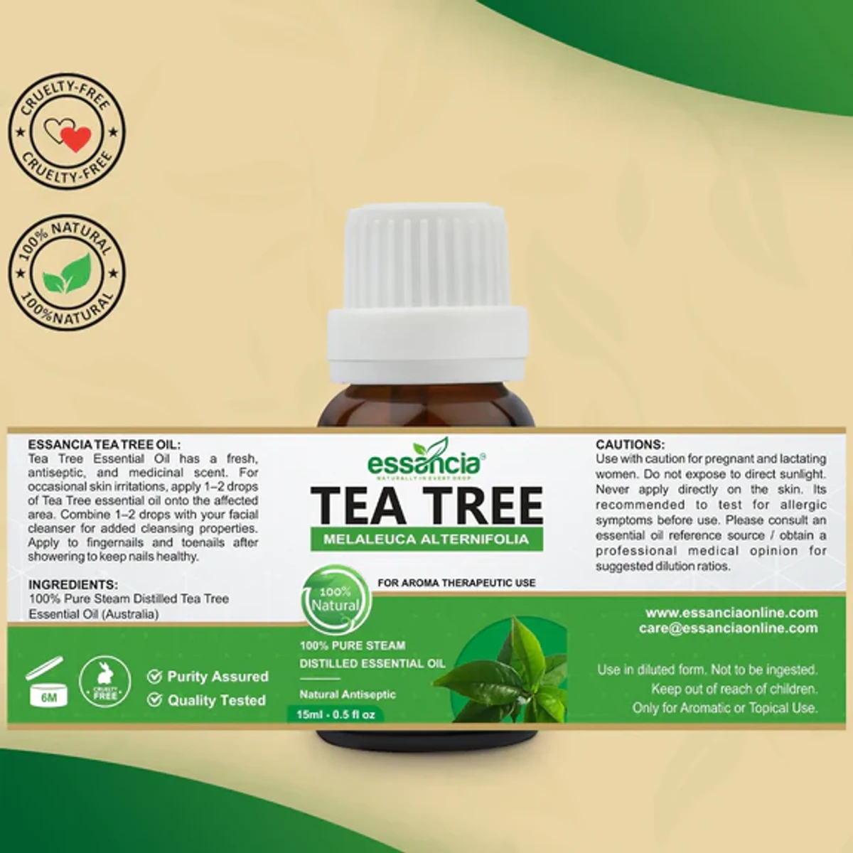 Tea Tree Essential Oil (30ml) - Image 9