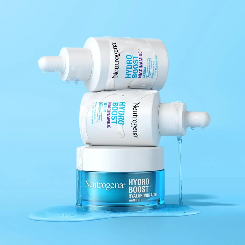 Neutrogena Hydro Boost + Niacinamide Serum Fragrance Free (29ml) - Image 3