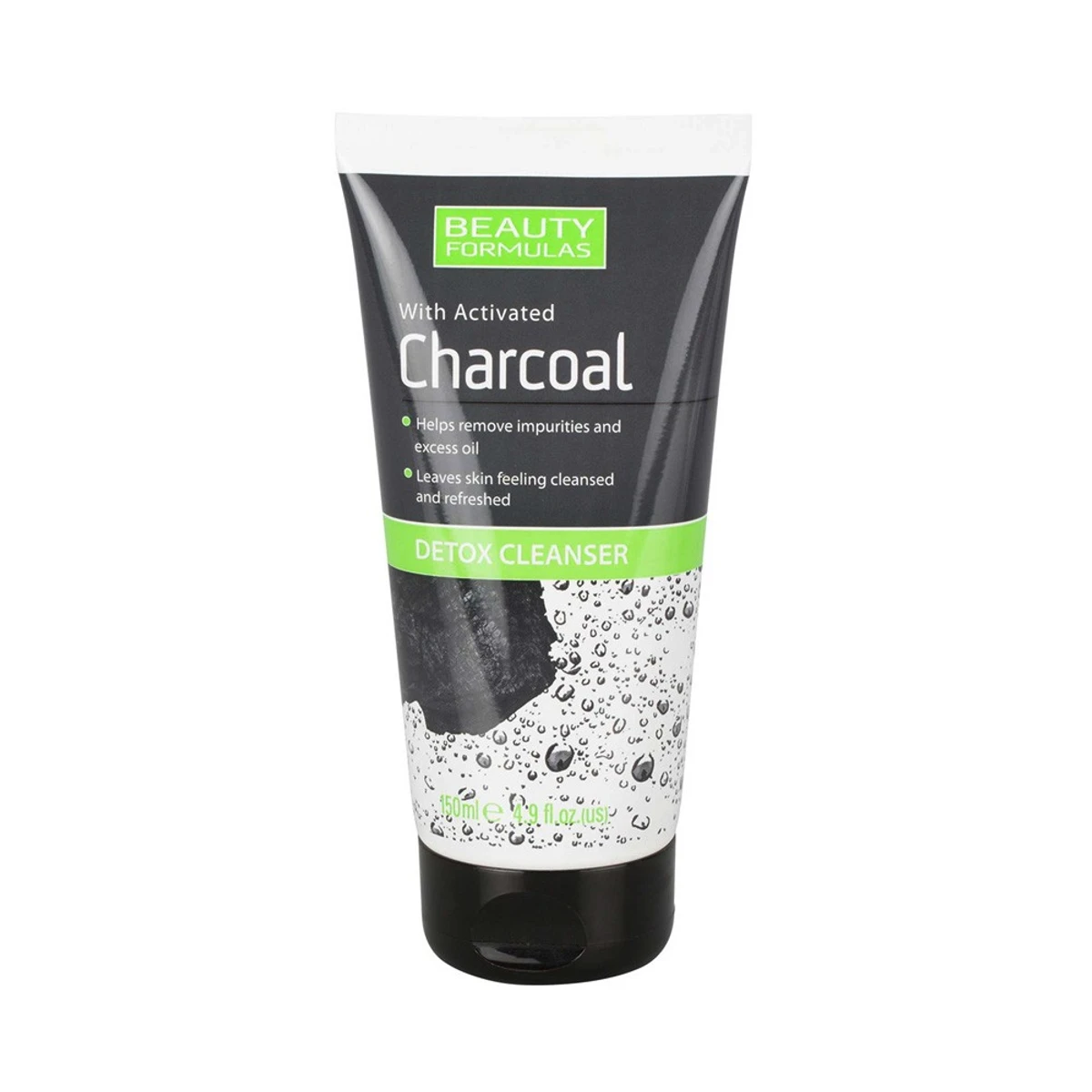 Beauty Formulas Charcoal Detox Cleanser 150ml