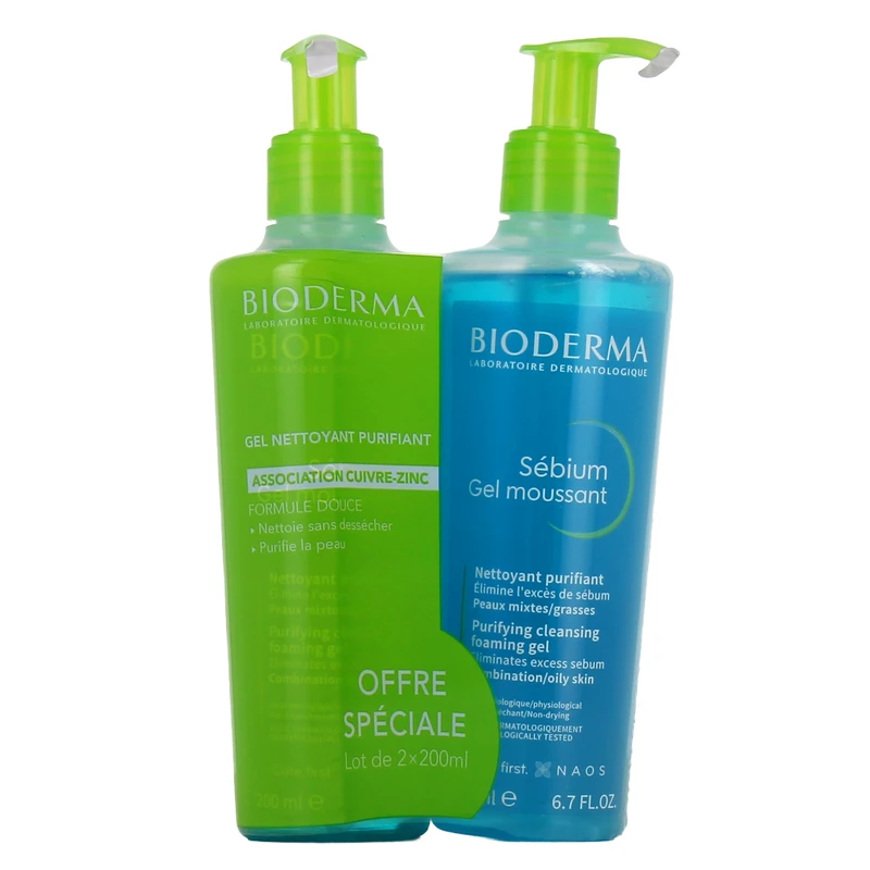 Bioderma Sébium Gel Moussant Purifying Foaming Gel (200ml)