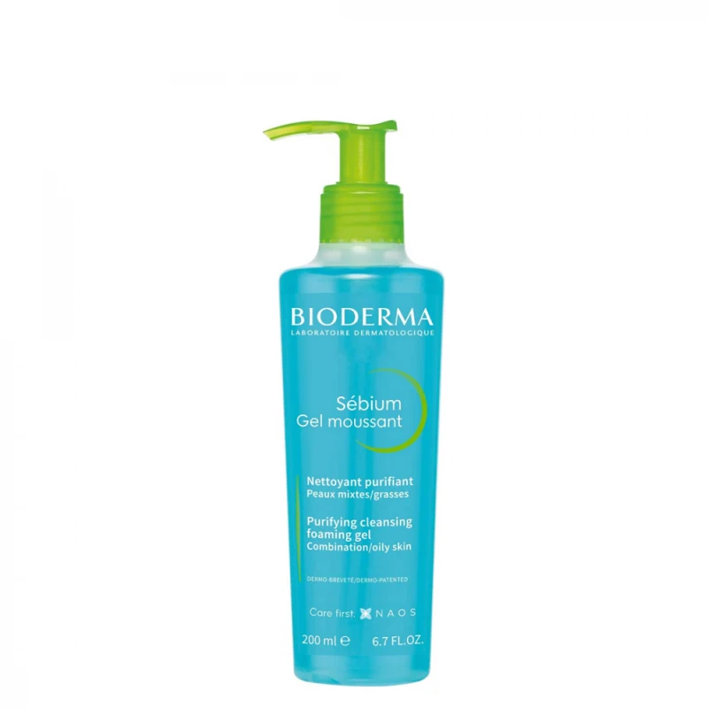 Bioderma Sébium Gel Moussant Purifying Foaming Gel (200ml)