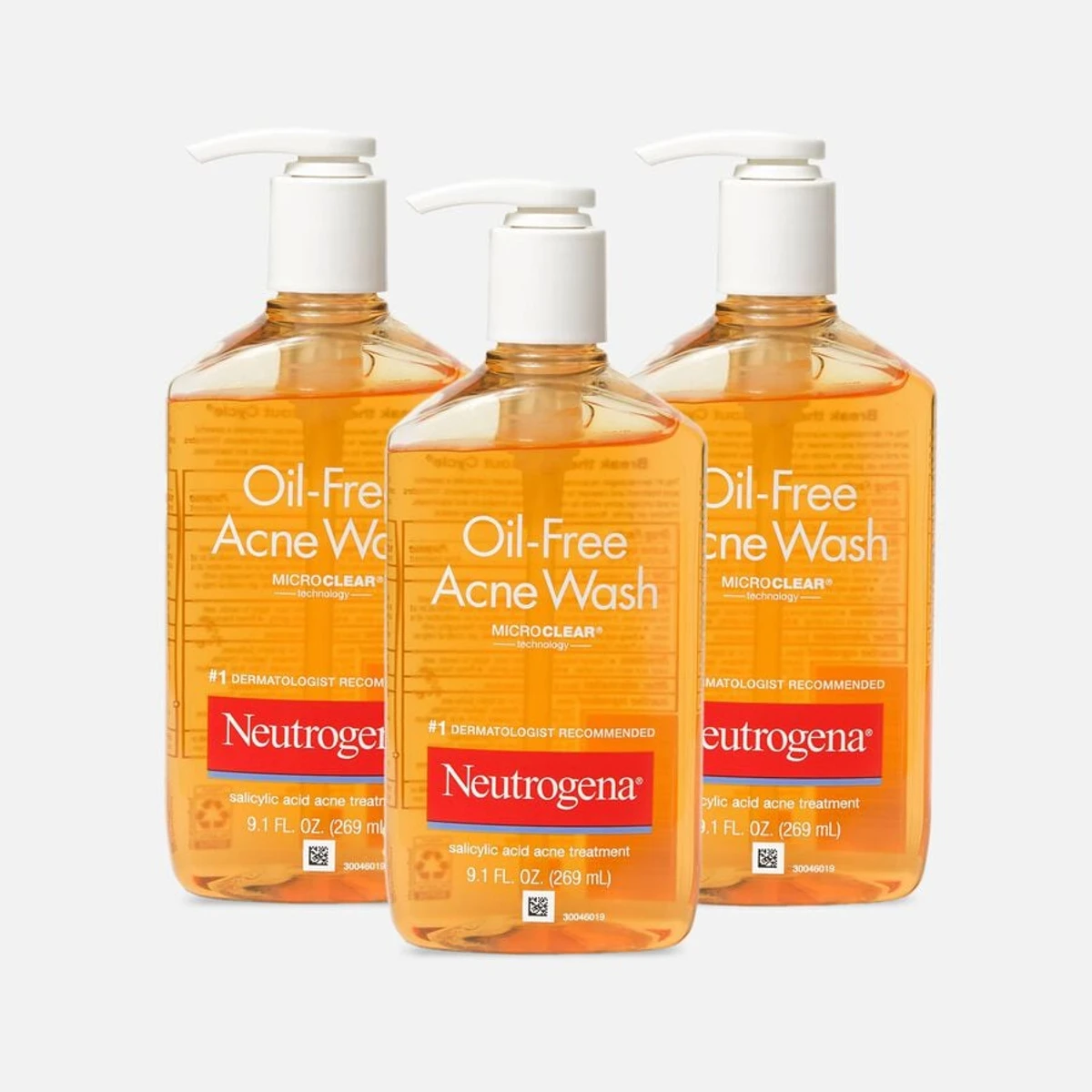 Neutrogena Oil-Free Acne Wash-269ml