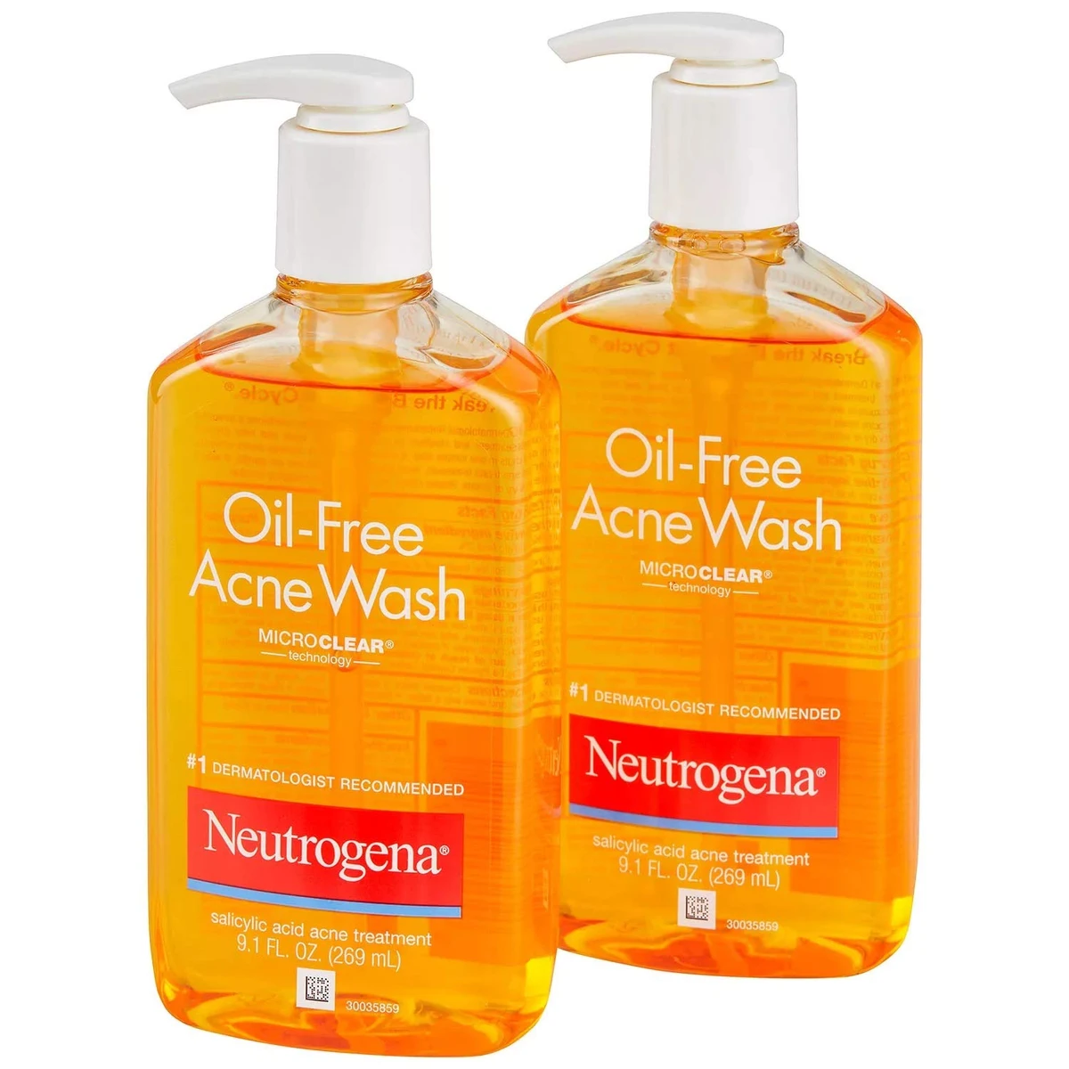 Neutrogena Oil-Free Acne Wash-269ml