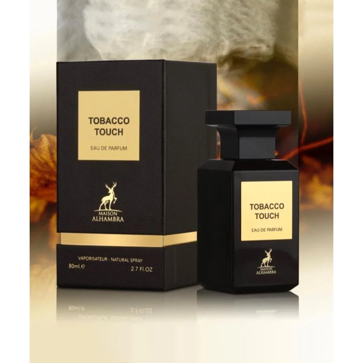 Tobacco Touch Maison Alhambra 80ml Eau De Parfum Unisex-(80ml) (100% Original)