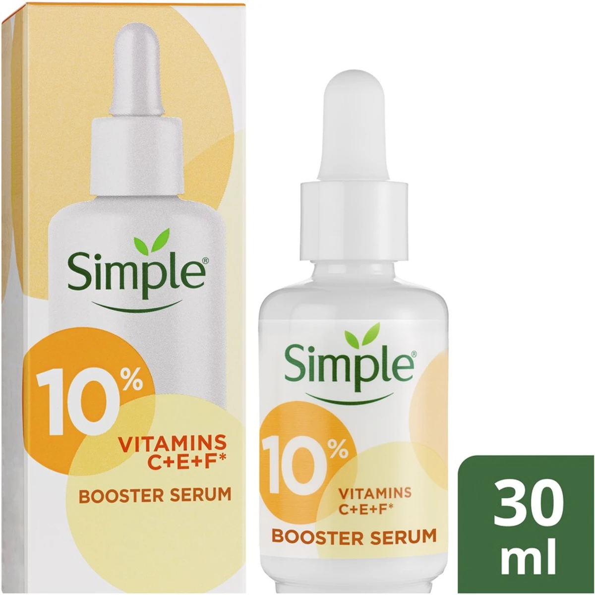 Simple Booster Serum 10% Vitamin C+E+F(30ml)