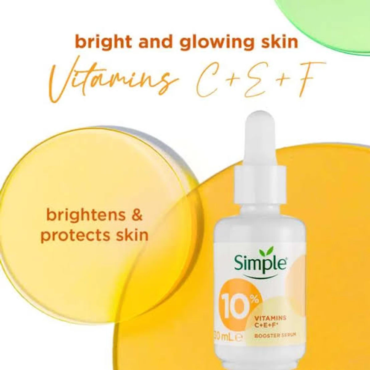 Simple Booster Serum 10% Vitamin C+E+F(30ml) - Image 7