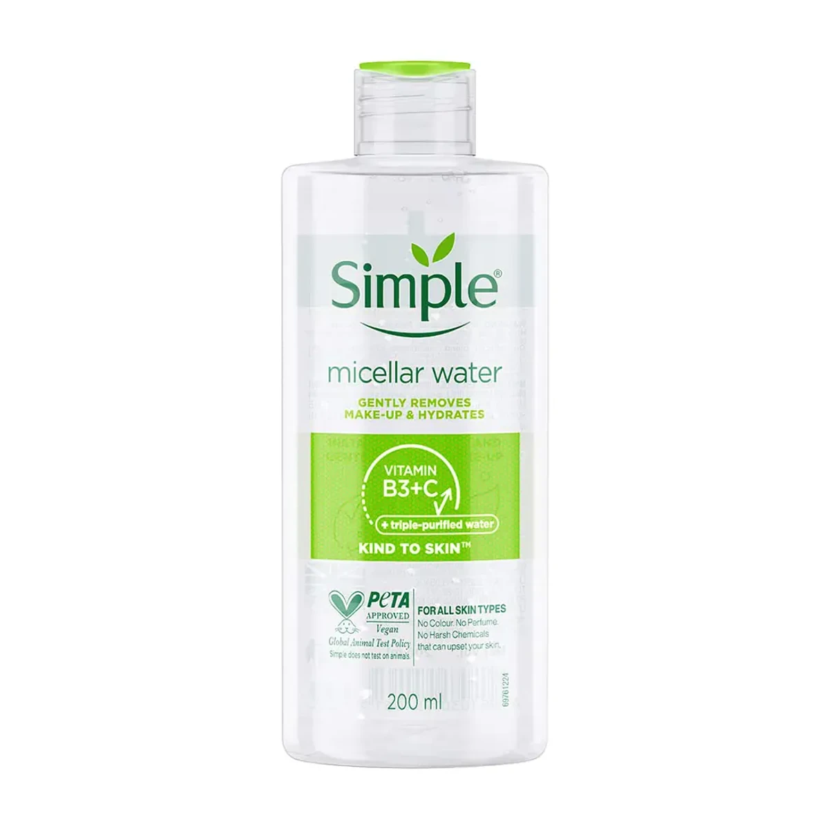 Simple Kind To Skin Micellar Cleansing Water (200ml)