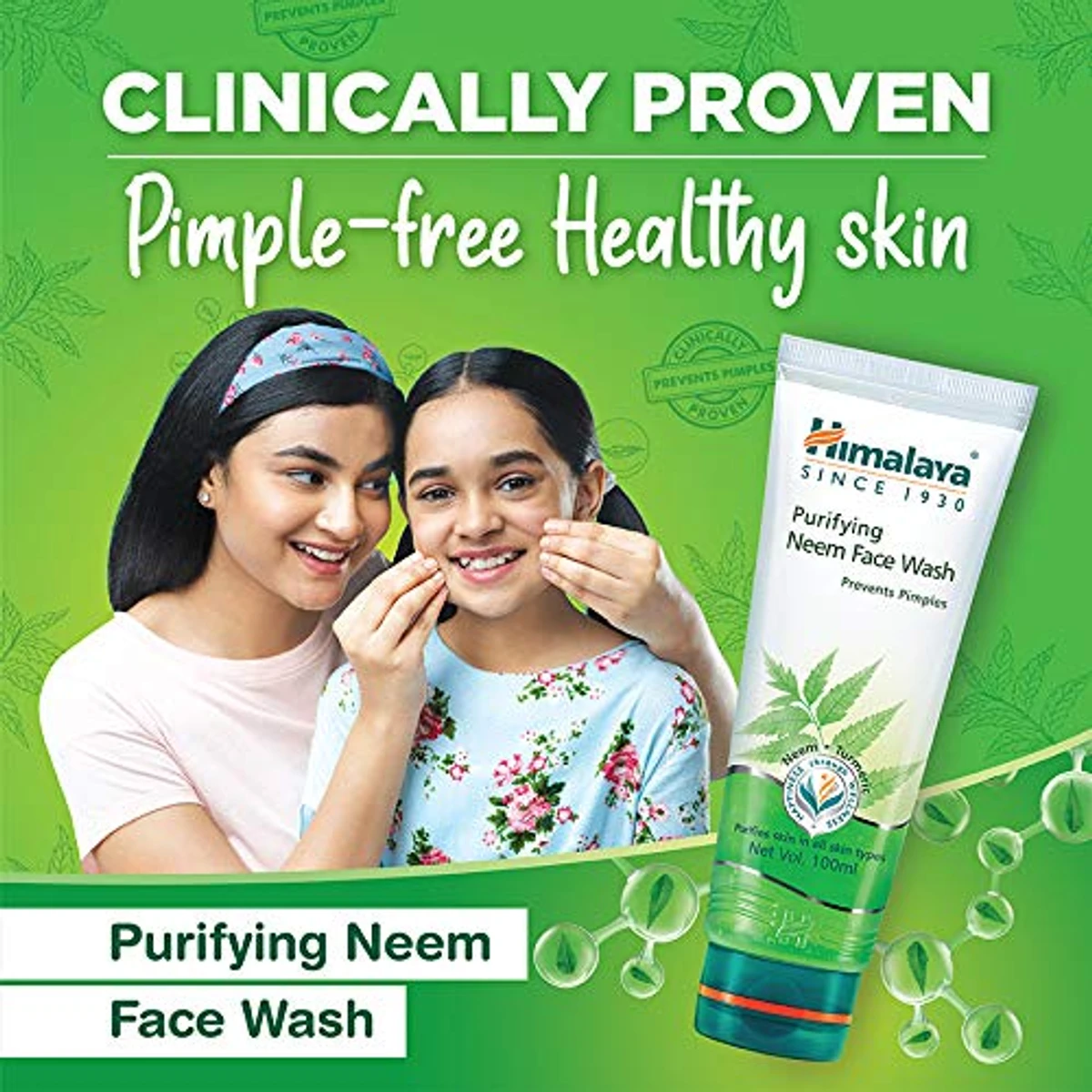 Himalaya Purifying Neem Face Wash (150ml) - Image 4