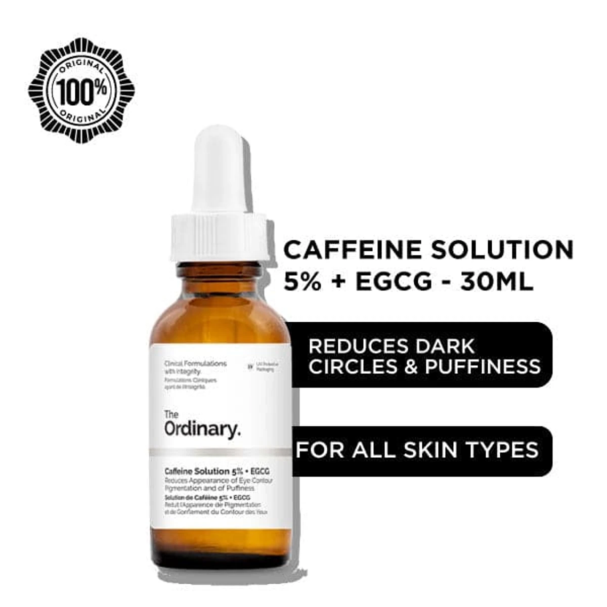 The Ordinary Caffeine Solution + EGCG –(30ml)