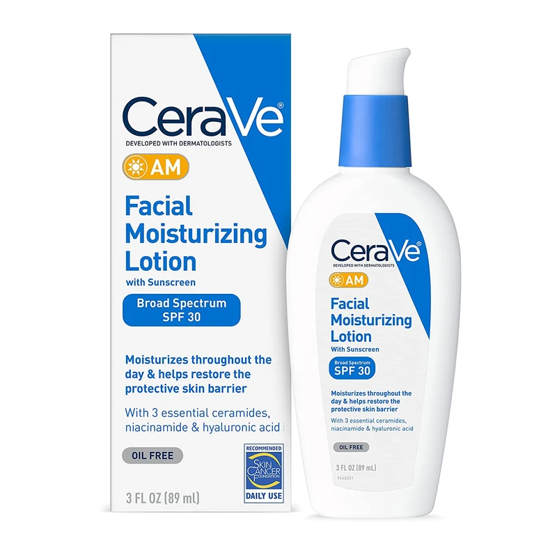 CeraVe AM Facial Moisturizing Lotion SPF 30-89ml (USA)