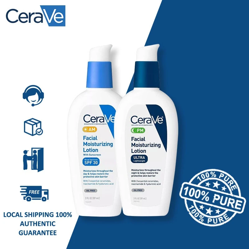 CeraVe AM Facial Moisturizing Lotion SPF 30-89ml (USA) - Image 3