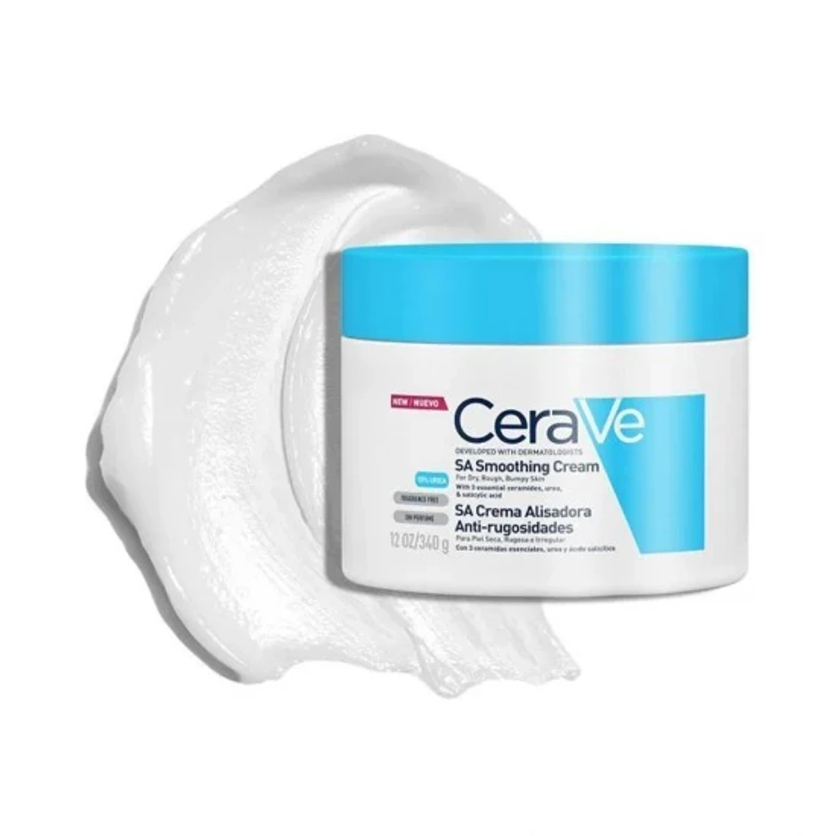 CeraVe SA Smoothing Cream with Salicylic Acid (340gm) - Image 4