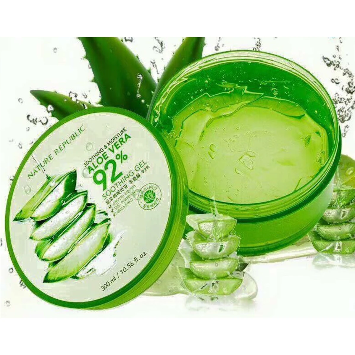 Nature Republic Soothing & Moisture Aloe Vera 92% Soothing Ge l(300ml)