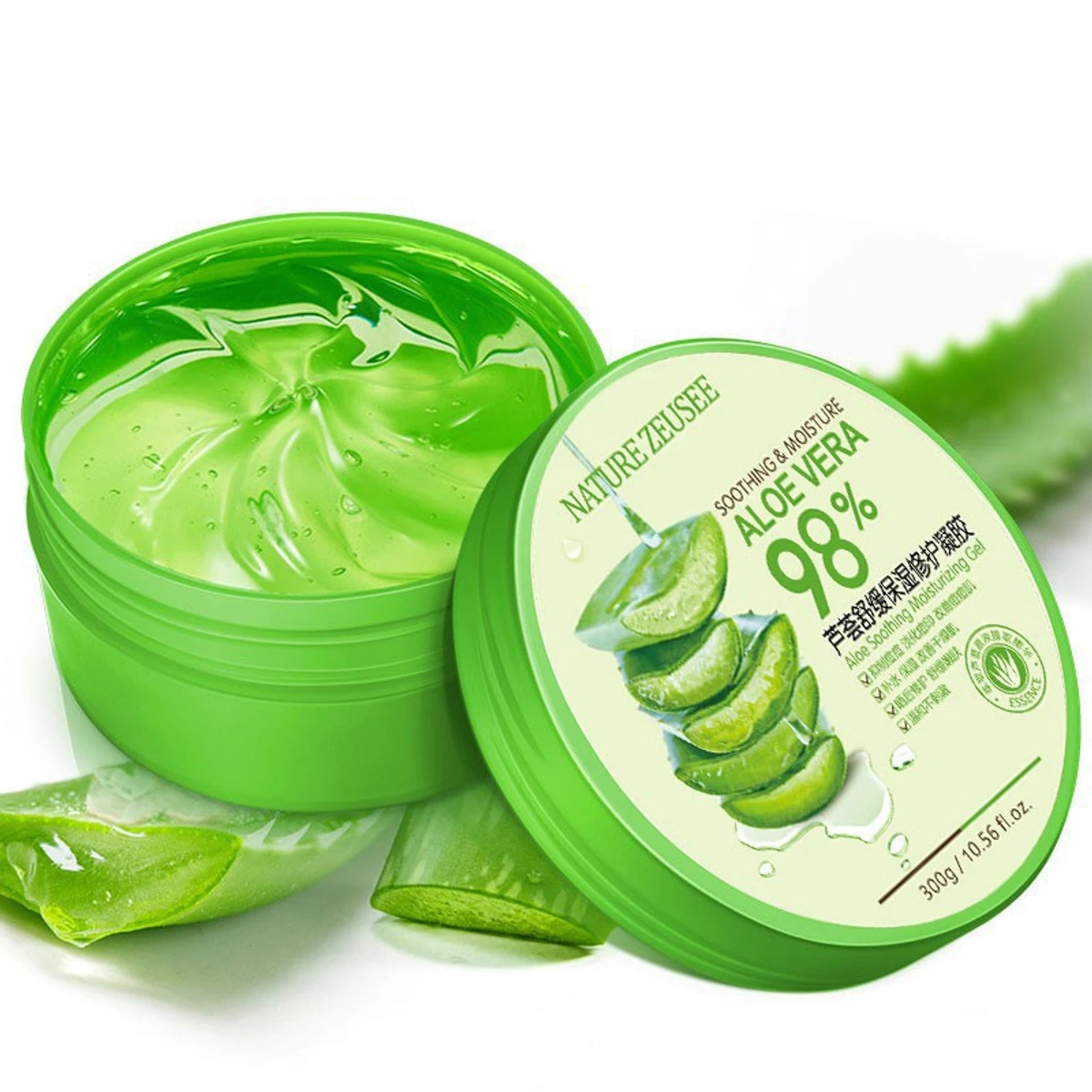 Nature Republic Soothing & Moisture Aloe Vera 92% Soothing Ge l(300ml) - Image 3