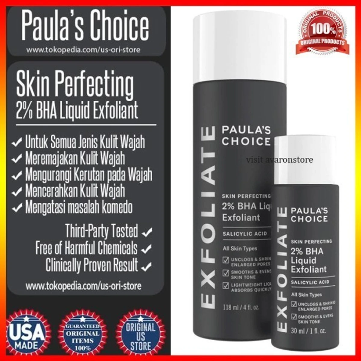 Paulas Choice Skin Perfecting 2% BHA Liquid Exfoliant - Image 3