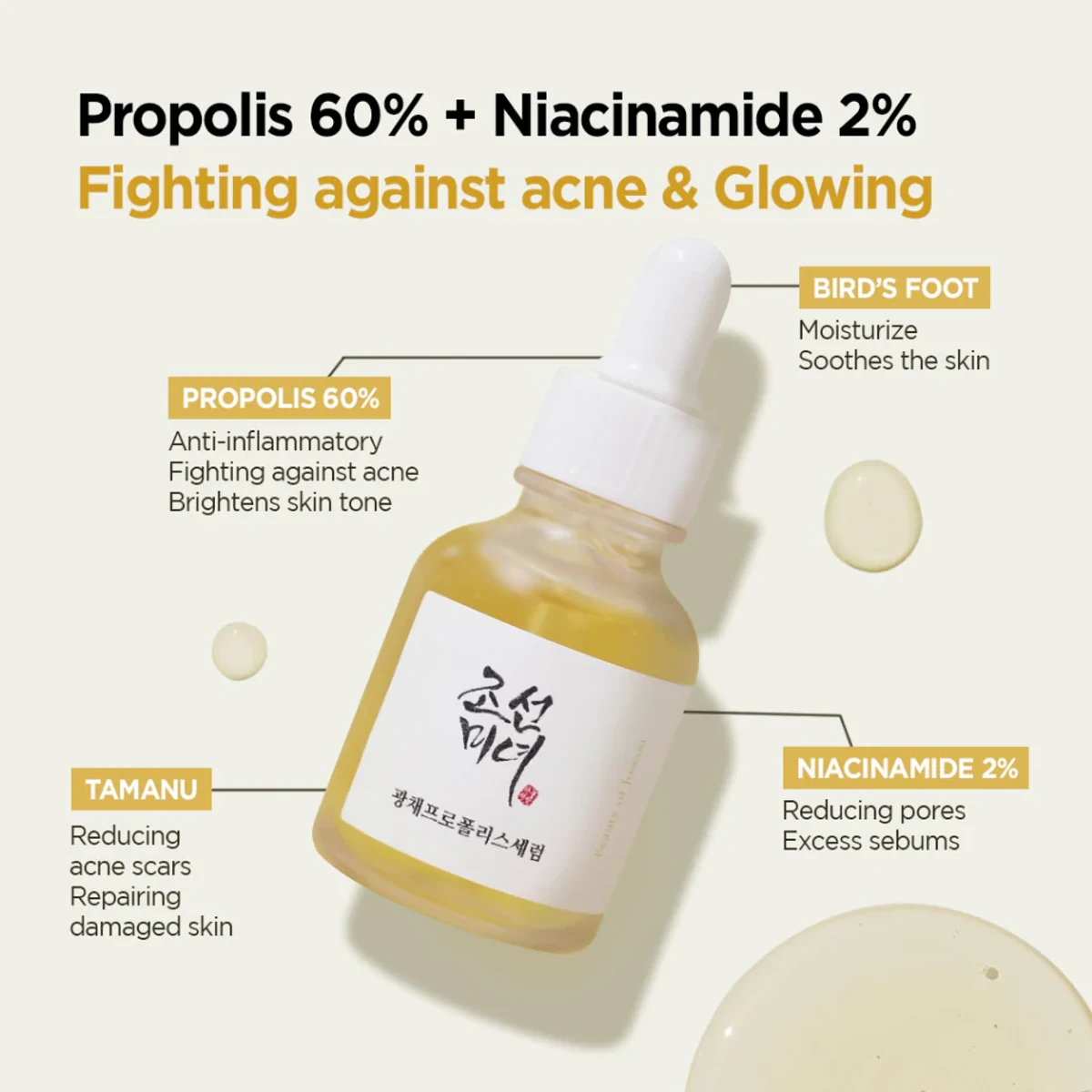 Beauty of Joseon Glow Serum Propolis and Niacinamide (30ml) - Image 3