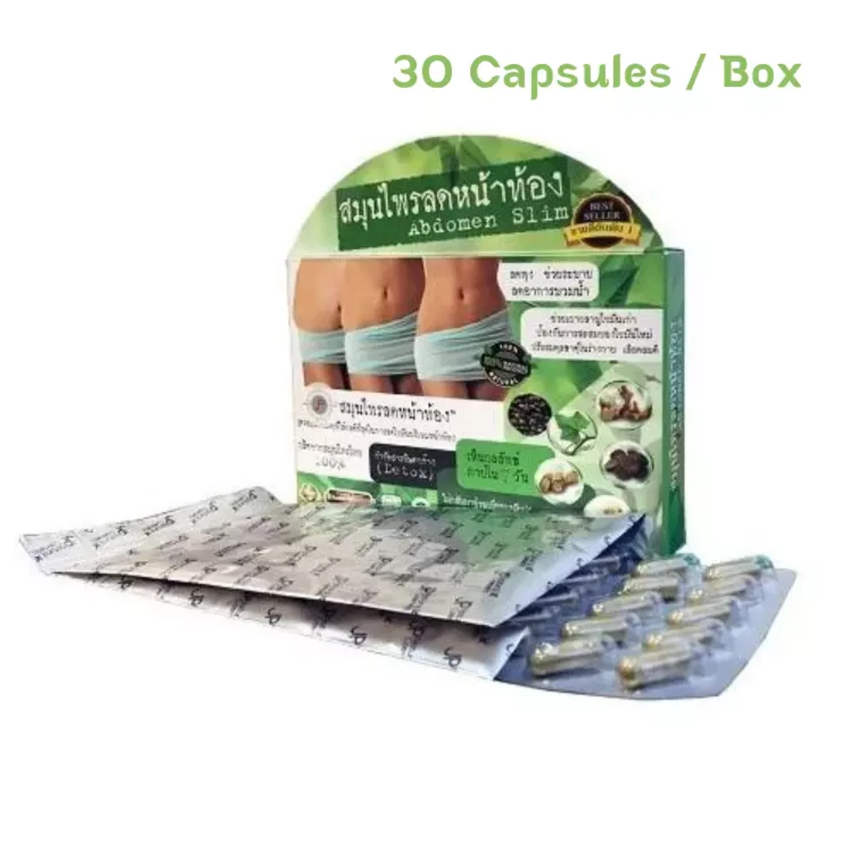 Abdomen Slim Belly Slimming Weight Loss Capsule-30 (Thailand) - Image 3