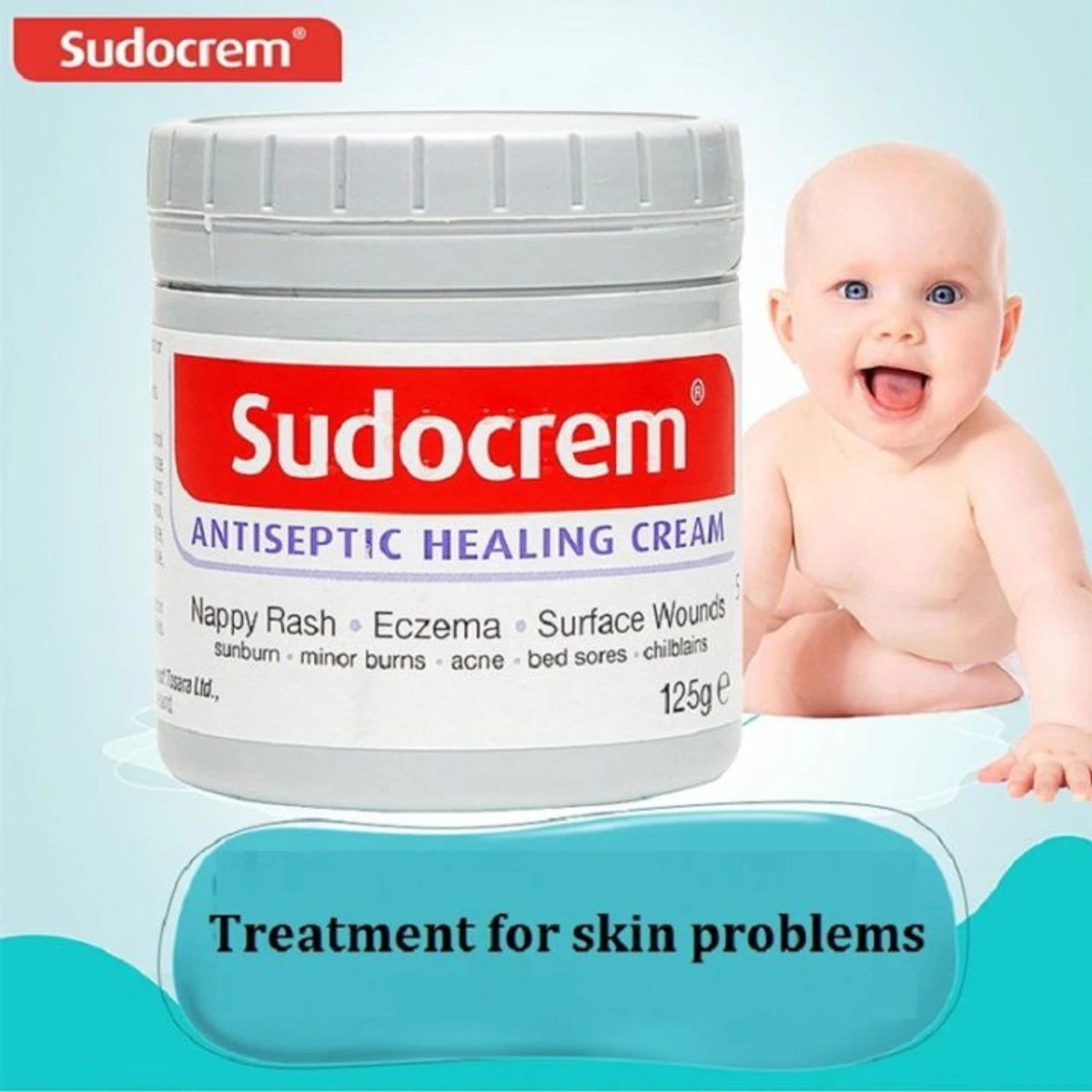 Sudocrem Antiseptic Healing Cream (125gm)