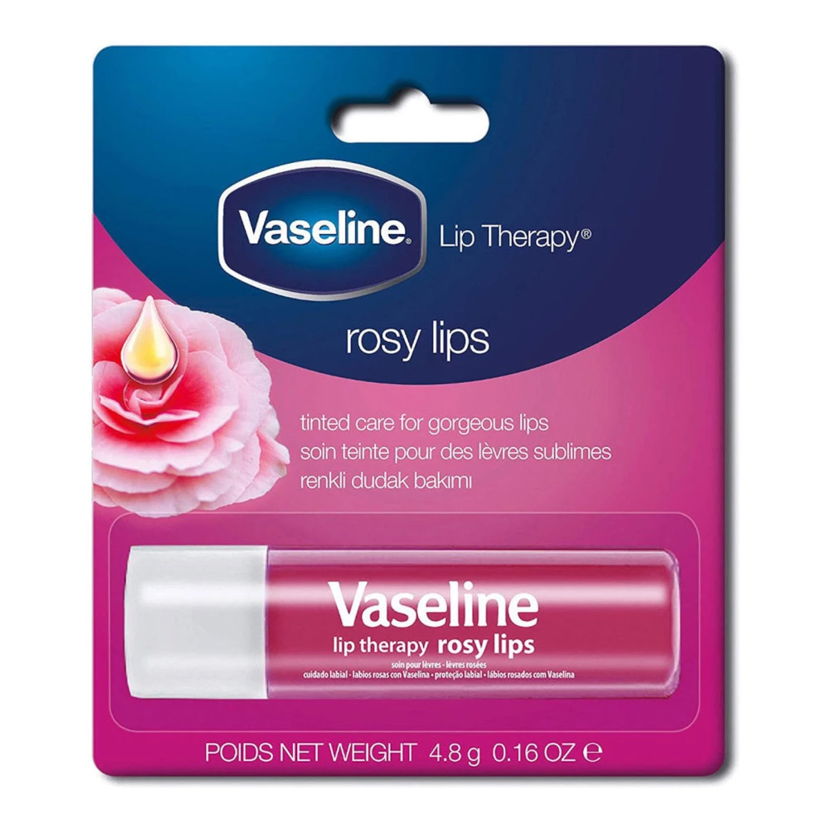 Vaseline Lip Therapy Stick Rosy Lips 4.8g