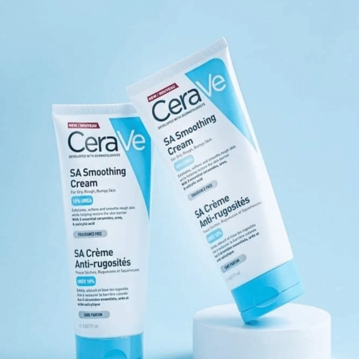 CeraVe SA Smoothing Cream For Dry Rough Bumpy Skin-(177ml)