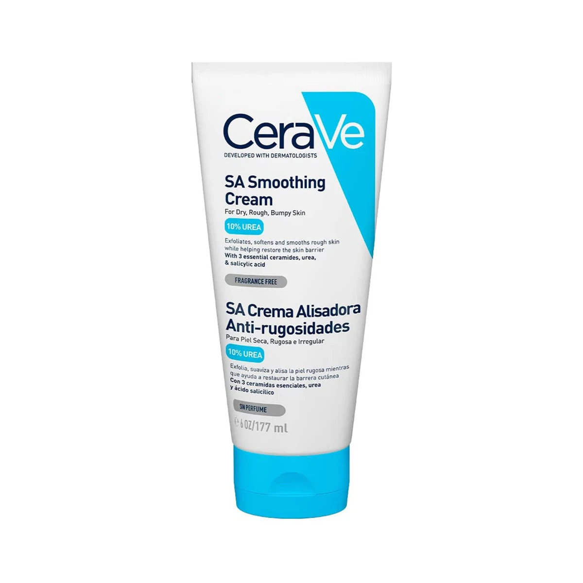 CeraVe SA Smoothing Cream For Dry Rough Bumpy Skin-(177ml)