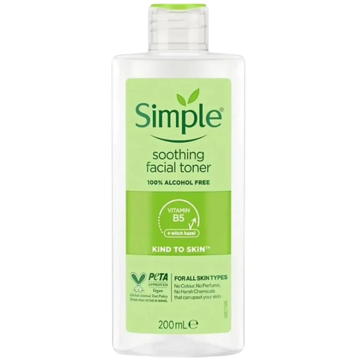 Simple Kind To Skin Soothing Facial Toner (200ml)