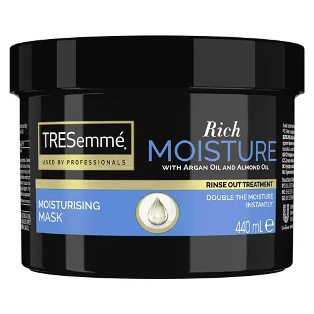 Tresemme Rich Moisture Hair Mask Enriched with Argan Oil and Almond Oil (440ml)