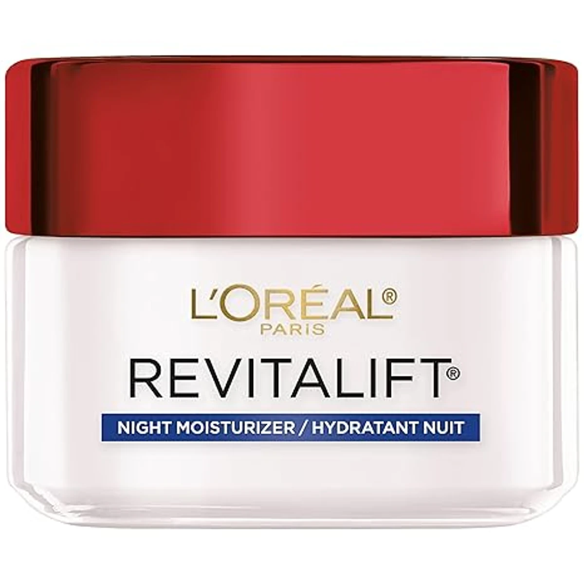 L'Oreal Paris, RevitaLift Anti-Wrinkle + Firming Night Cream Moisturizer -1.7 OZ (48g) - Image 3