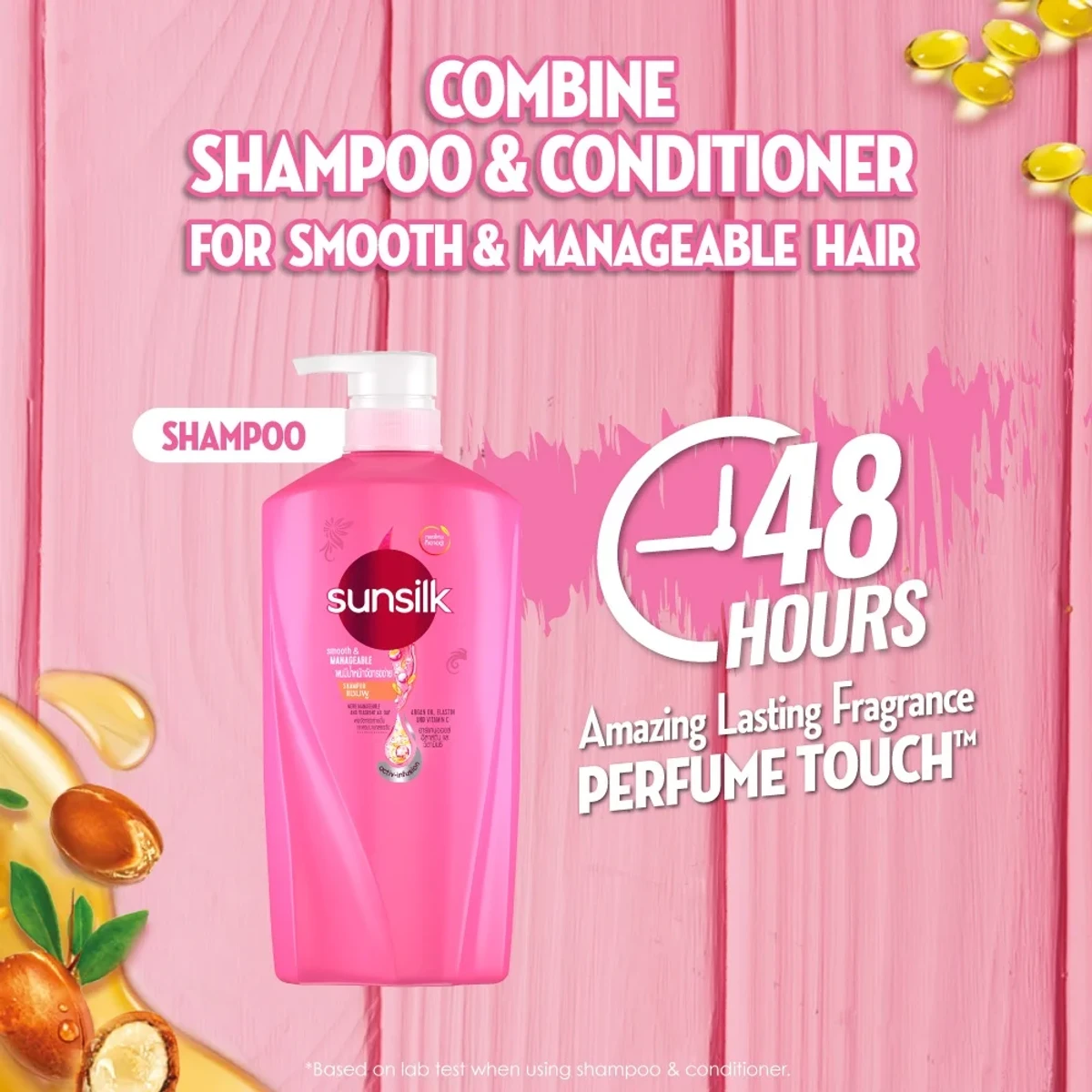 Sunsilk [Smooth & manageable] shampoo 625ml (Thailand) - Image 3