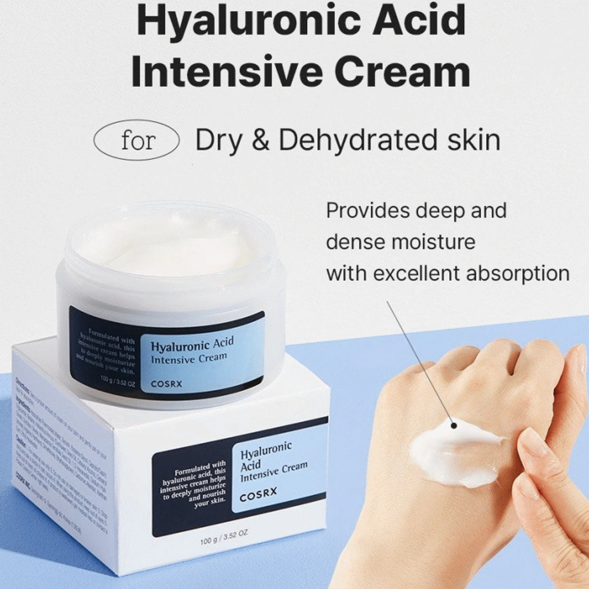 Cosrx Hyaluronic Acid Intensive Cream - (100ml)