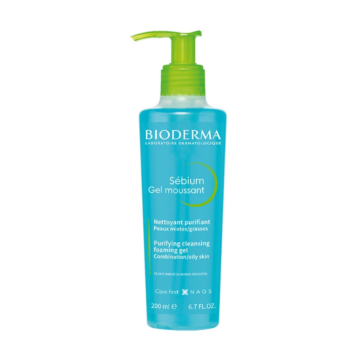 Bioderma - Face Cleanser - Sébium - Makeup Removing Cleanser - Skin Purifying - Face Wash for Combination to Oily Skin-500ml/200ml)