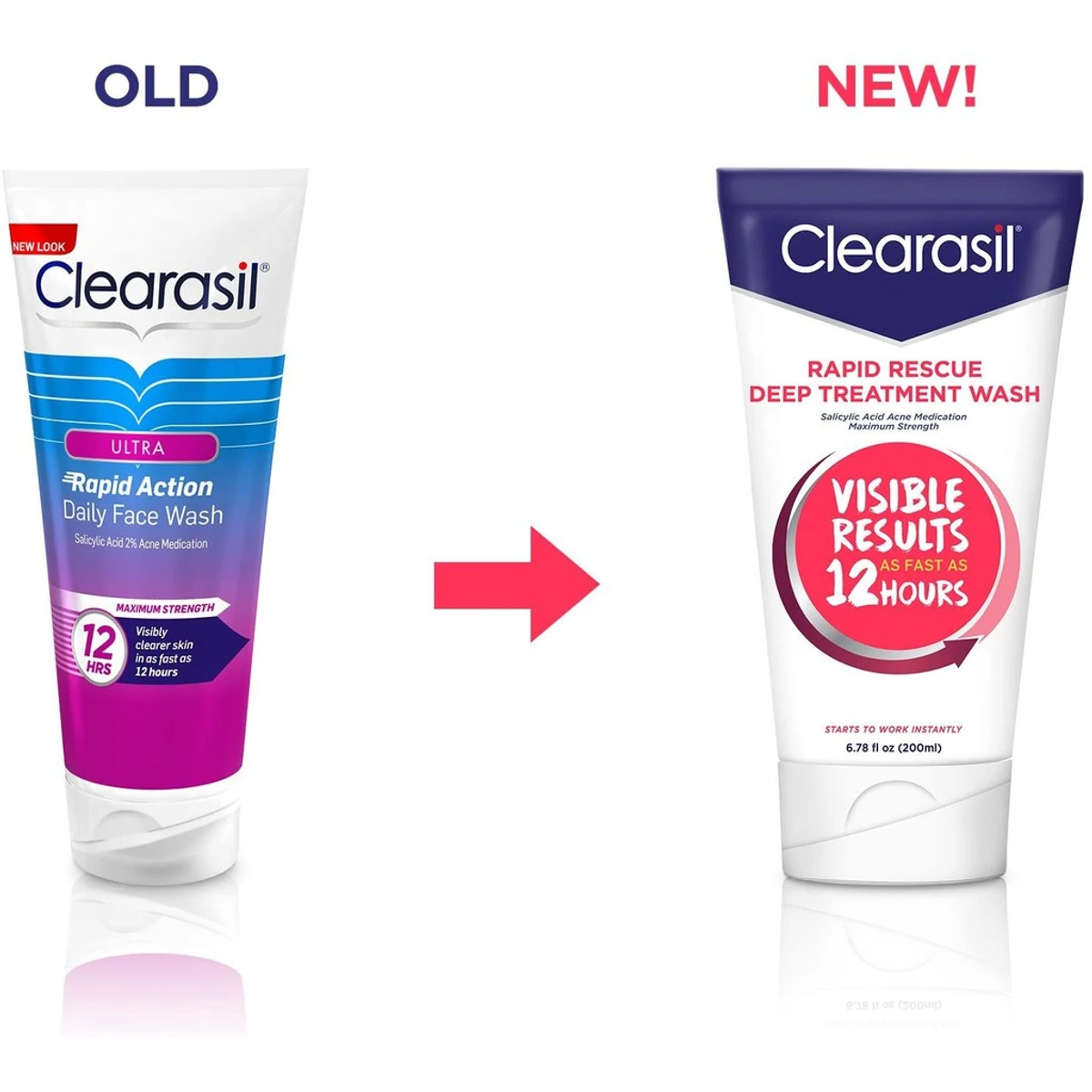 Clearasil Rapid Rescue Deep Treatment Wash 200ml