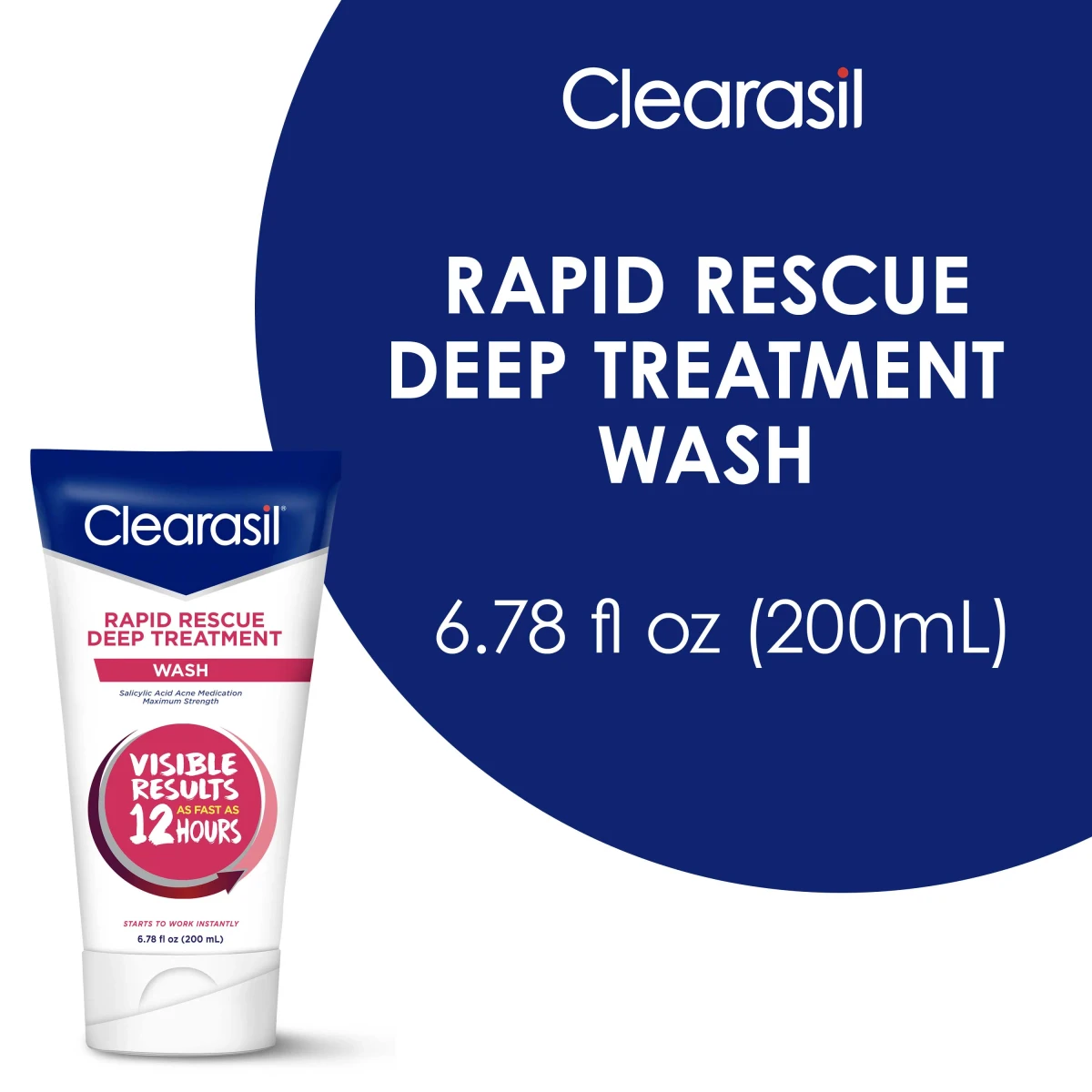 Clearasil Rapid Rescue Deep Treatment Wash 200ml - Image 3