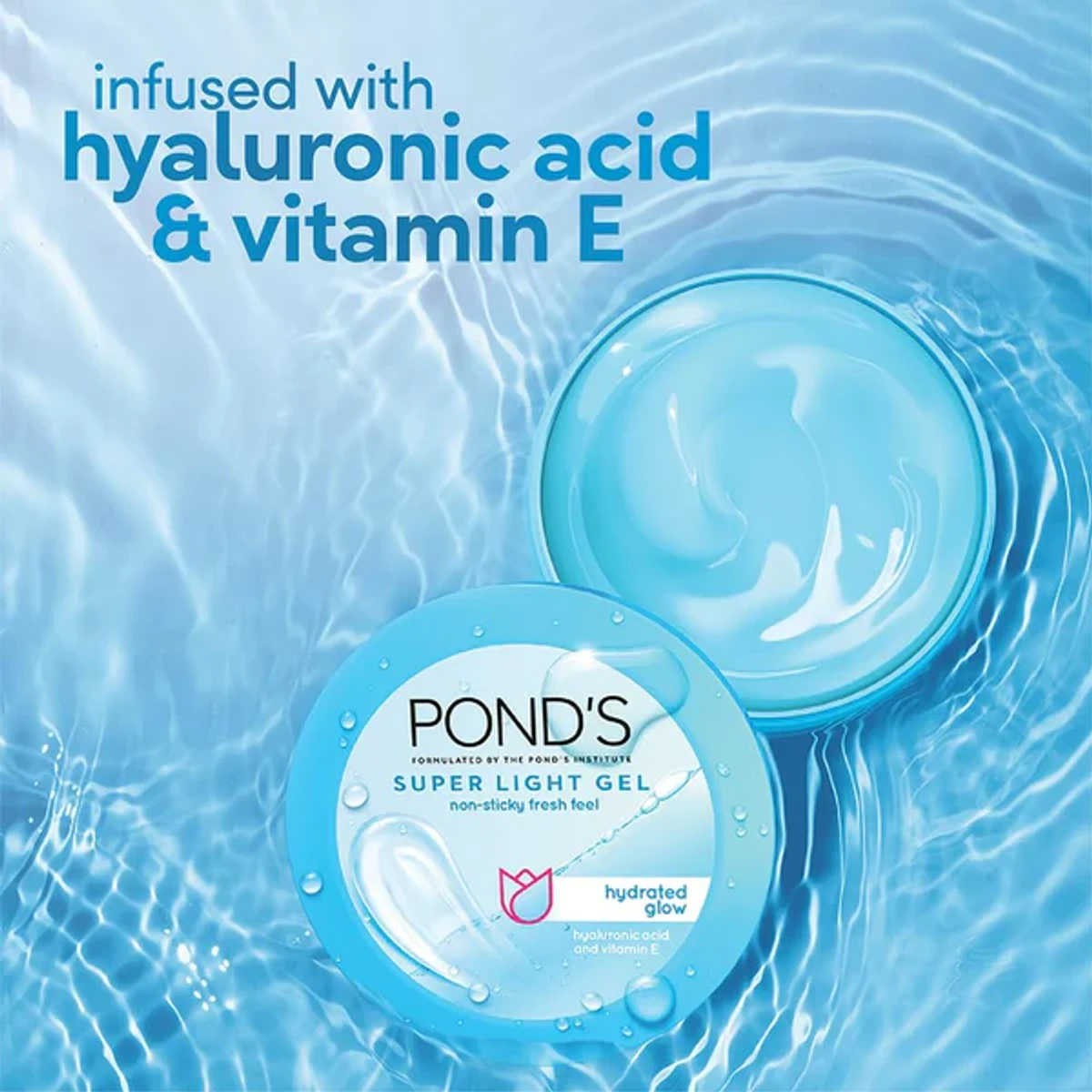 Pond’s Super Light Gel with Hyaluronic Acid + Vitamin E (200ml/100ml/50ml/25ml) - Image 3