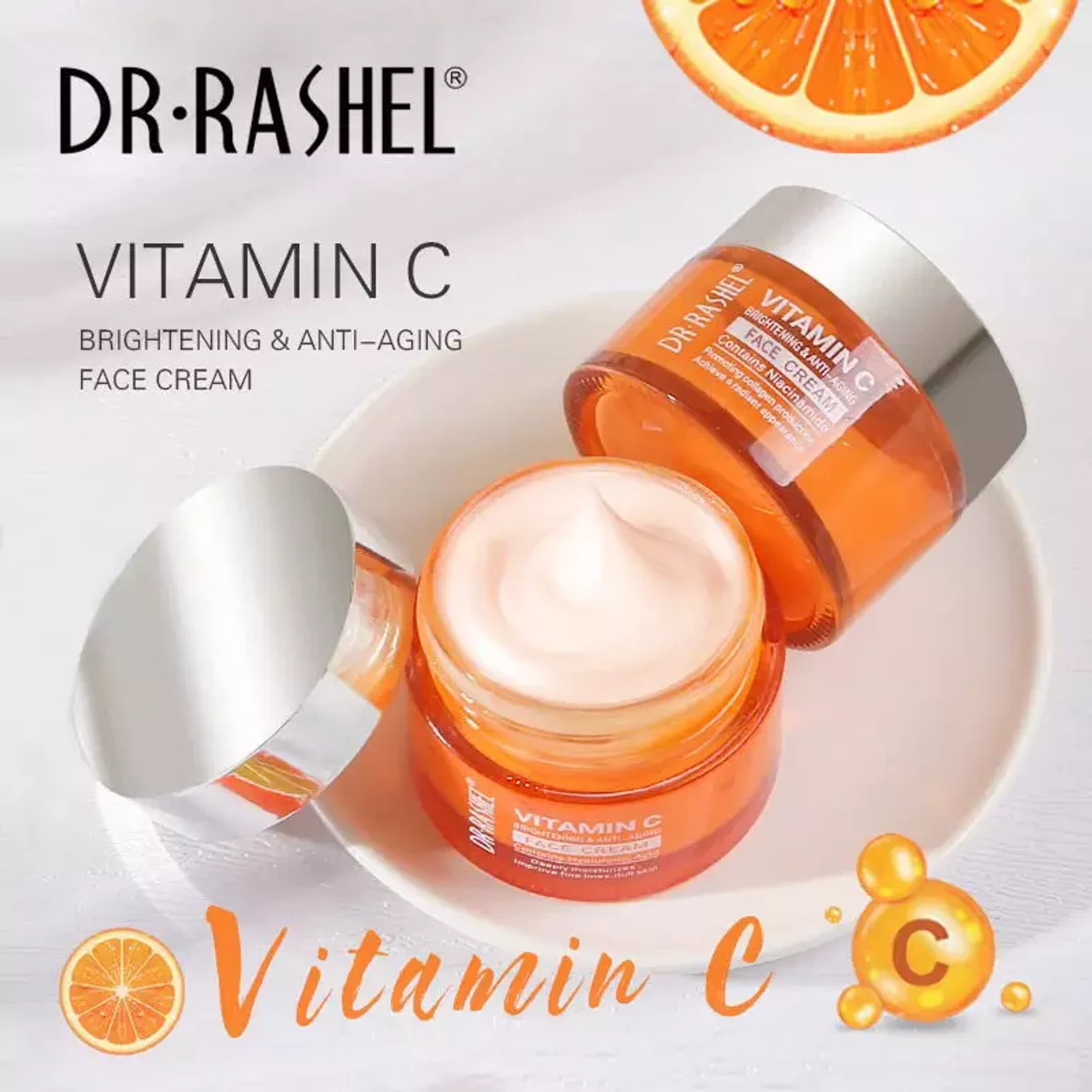 DR RASHEL Vitamin C Brightening & Anti-Aging (Day/Night) Cream 50gm