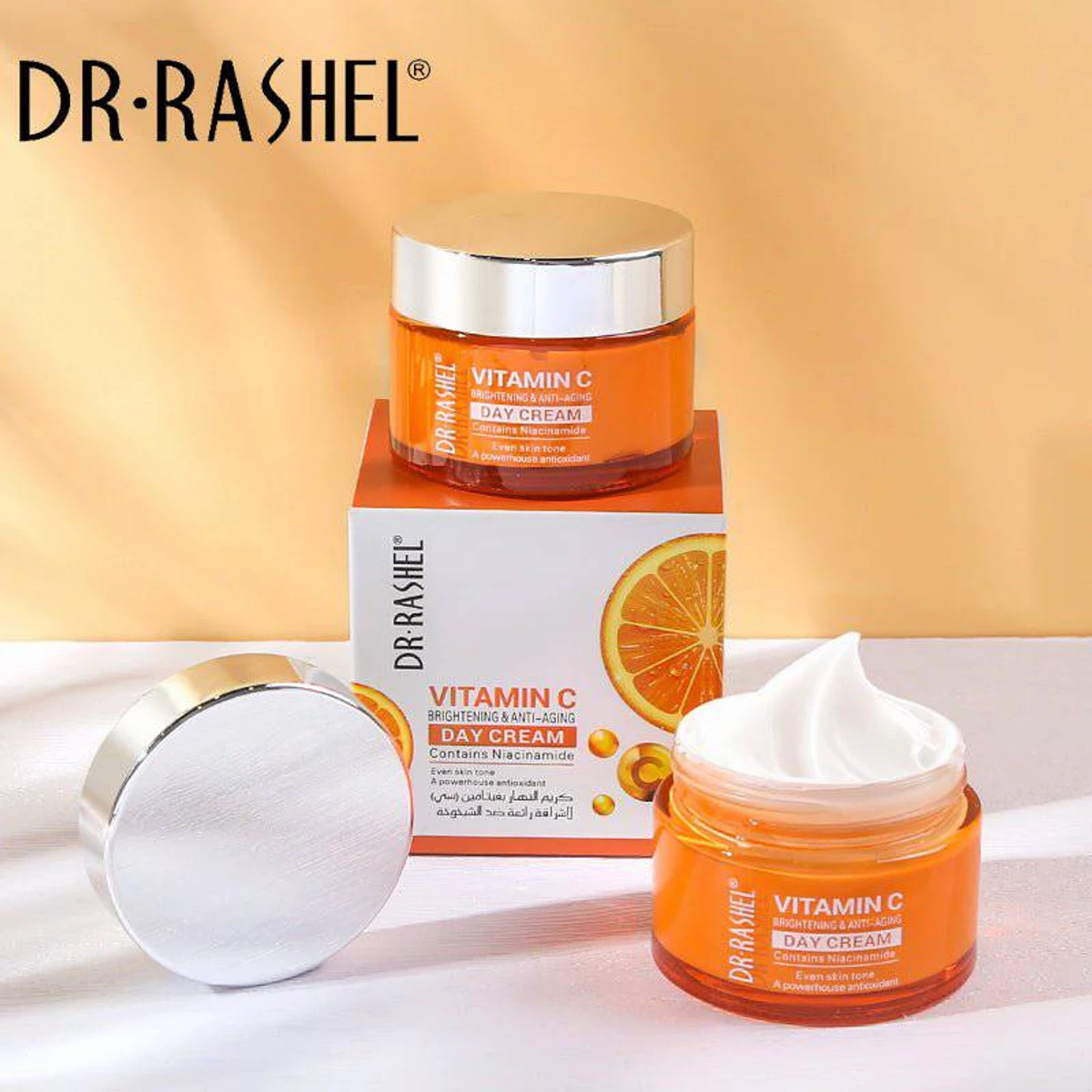 DR RASHEL Vitamin C Brightening & Anti-Aging (Day/Night) Cream 50gm