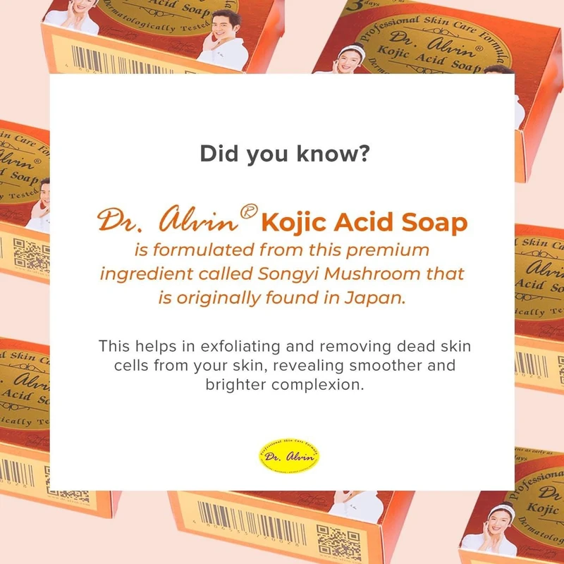 Dr.Alvin Kojic Acid Soap - 135g (Philippine) - Image 7