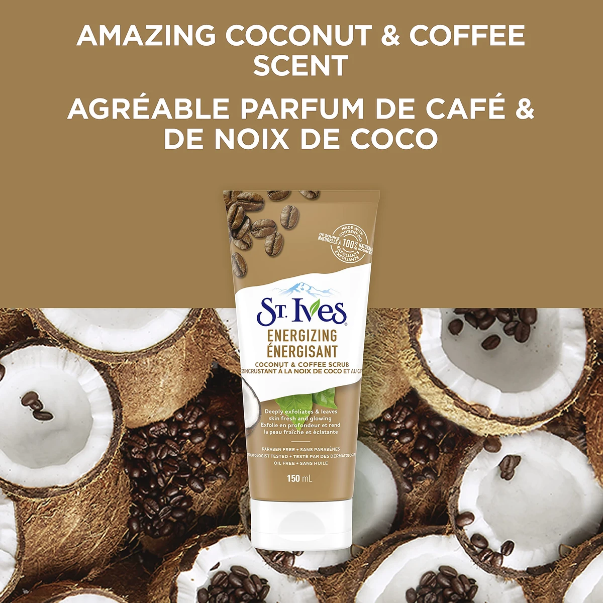 St. Ives Scrub Coconut & Coffee Energizing-170g