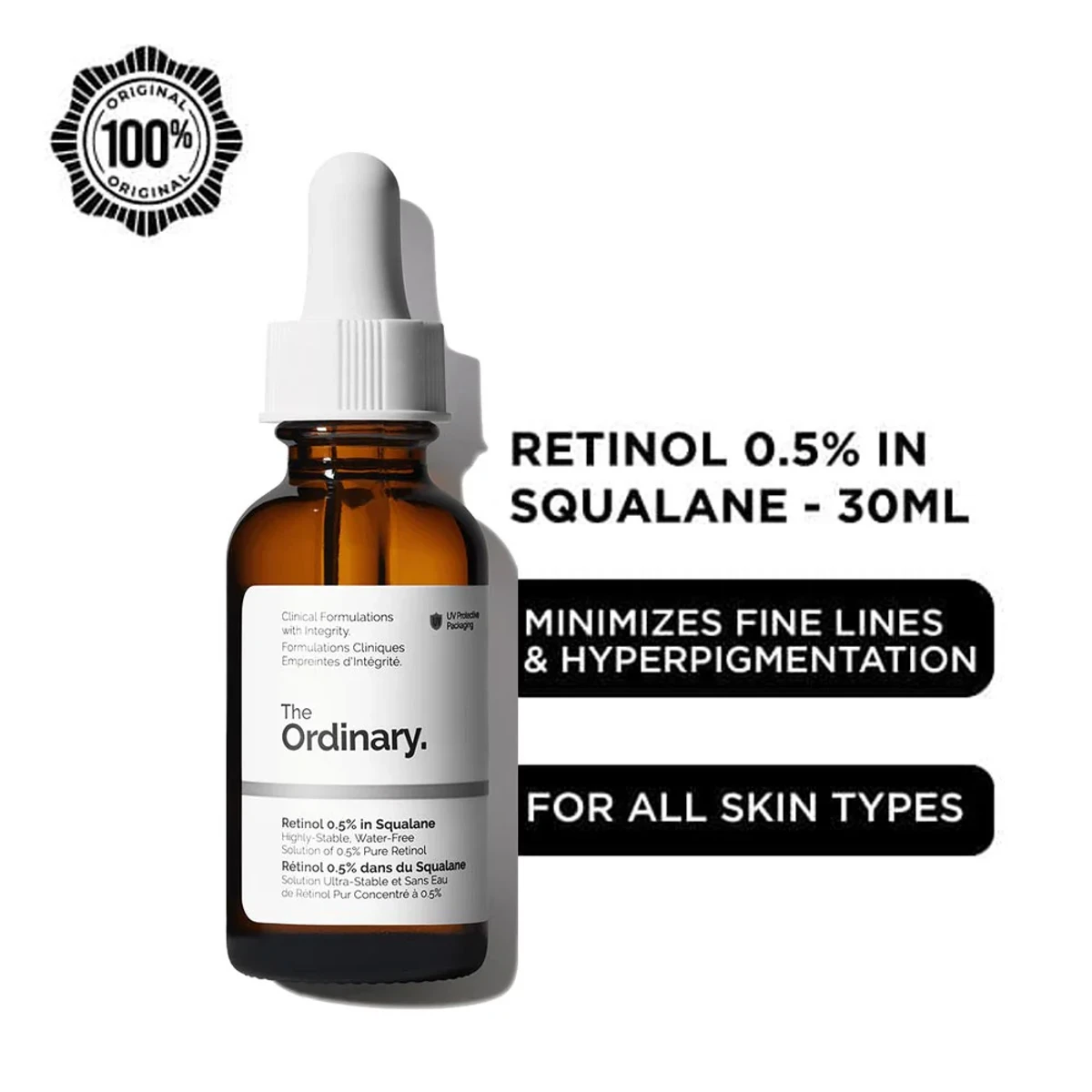 The Ordinary Retinol 0.5% in Squalane (30ml)