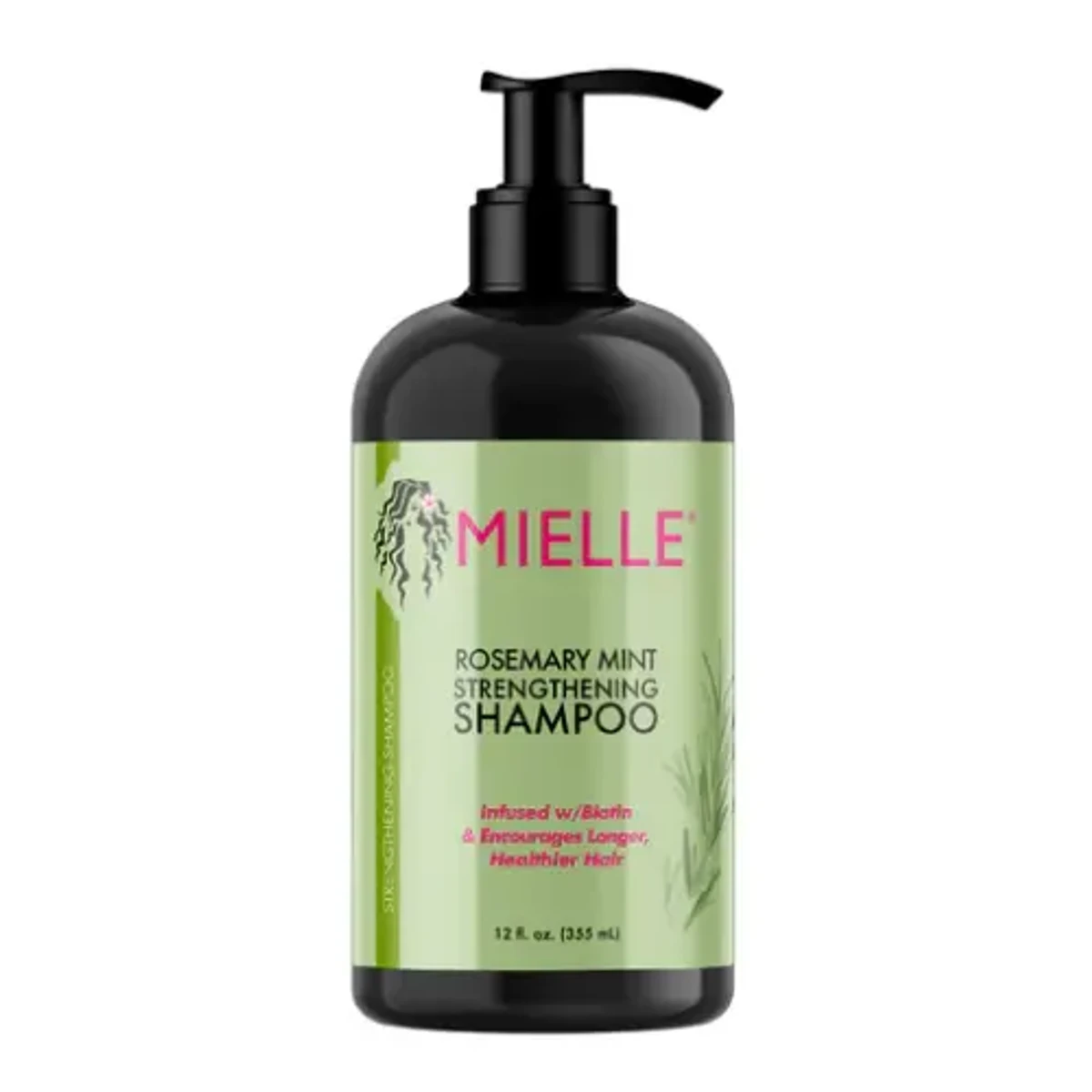 Mielle Rosemary Mint Strengthening Shampoo-(355ml)