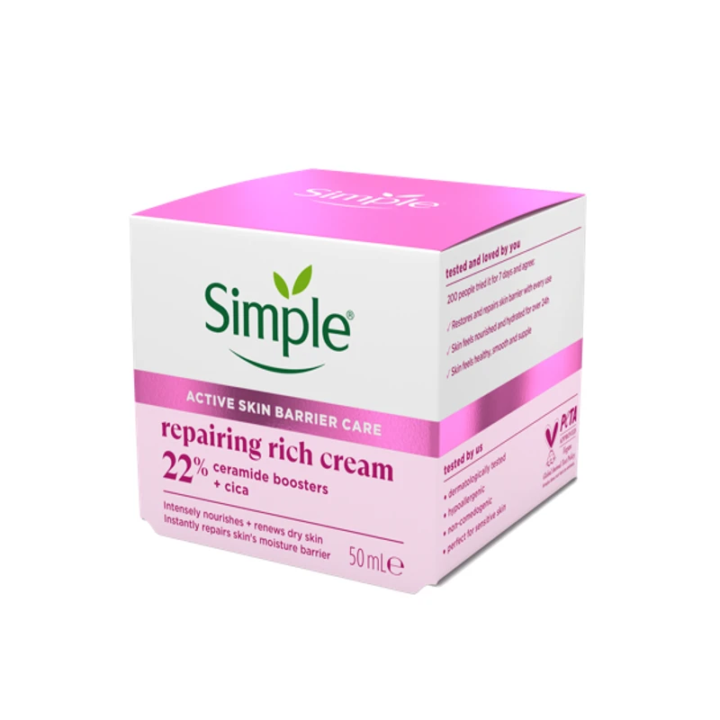 Simple Repairing Rich Face Cream Moisturiser 50ml