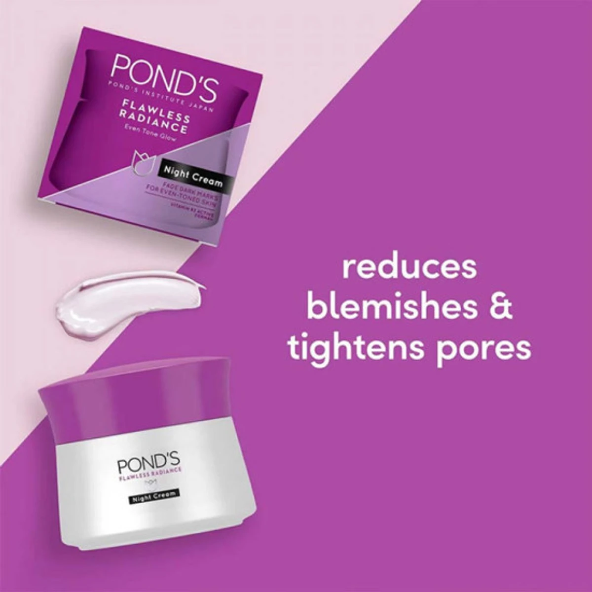 Pond's Flawless Radiance Night Cream (50gm) Thailand